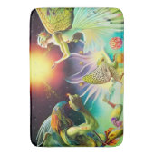 Eine Zeit, in der Ölgemälde in Umlauf gebracht wer Badematte (Vorderseite Vertikal)