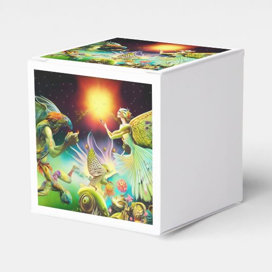 Eine Zeit, in der Ölgemälde in Umlauf gebracht wer Geschenkschachtel (Vorderseite)