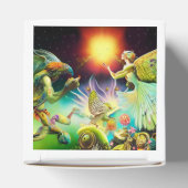 Eine Zeit, in der Ölgemälde in Umlauf gebracht wer Geschenkschachtel (Oben)