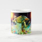 Eine Zeit, in der Ölgemälde in Umlauf gebracht wer Jumbo-Tasse (Vorderseite)