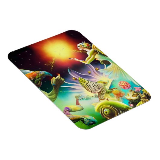 Eine Zeit, in der Ölgemälde in Umlauf gebracht wer Magnet (Rechte Seite)