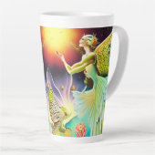 Eine Zeit, in der Ölgemälde in Umlauf gebracht wer Milchtasse (Rechte Ecke)