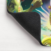 Eine Zeit, in der Ölgemälde in Umlauf gebracht wer Mousepad (Ecke)