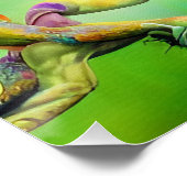 Eine Zeit, in der Ölgemälde in Umlauf gebracht wer Poster (Ecke)