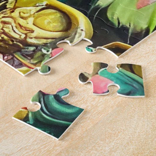 Eine Zeit, in der Ölgemälde in Umlauf gebracht wer Puzzle (Seite)