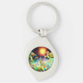 Eine Zeit, in der Ölgemälde in Umlauf gebracht wer Schlüsselanhänger (Vorderseite)