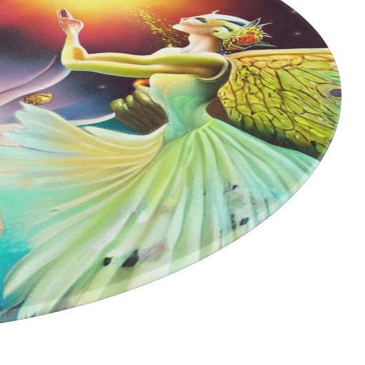 Eine Zeit, in der Ölgemälde in Umlauf gebracht wer Schneidebrett (Ecke)