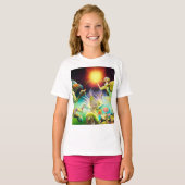 Eine Zeit, in der Ölgemälde in Umlauf gebracht wer T-Shirt (Vorne ganz)