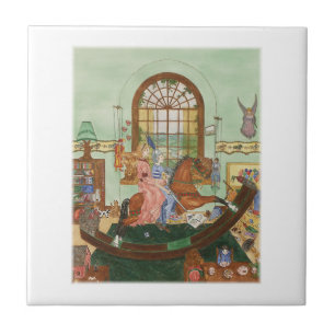 Eine Zeit, um so zu tun Fliese