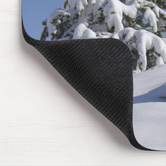 Eine Zeit und eine Landschaftliche Jahreszeit Mousepad (Ecke)