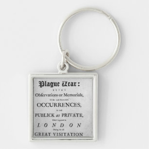 Eine Zeitschrift des Pest-Jahres, 1665 Schlüsselanhänger