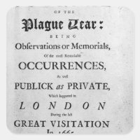 Eine Zeitschrift des Pestjahres, 1665