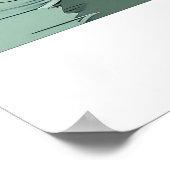 Eine Ziege in einem Boot - Drucken Poster (Ecke)