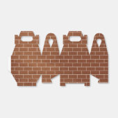 Eine Ziegelmauer-Gefälligkeitsbox Geschenkschachtel (Ungefaltet)
