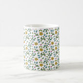 EINE ZIERLICHE BLUMEN-TASSE KAFFEETASSE (Mittel)