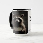 Eine zu viele Mülleimer Tasse (Vorderseite Links)