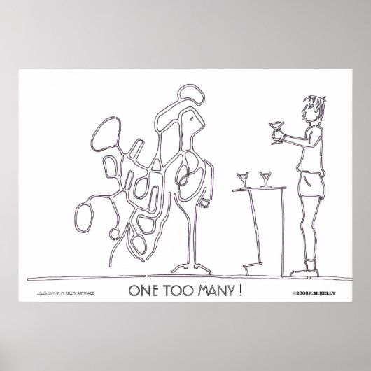 EINE ZU VIELE ! POSTER (Vorne)