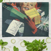 Eine Zuckerplatte weg von einer anderen Urlaubssün Geschirrtuch (Gefaltet)