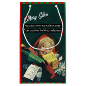 Eine Zuckerplatte weg von einer anderen Urlaubssün Kleine Geschenktüte (Rückseite)