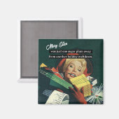 Eine Zuckerplatte weg von einer anderen Urlaubssün Magnet (Vorderseite/Rückseite)