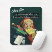 Eine Zuckerplatte weg von einer anderen Urlaubssün Mousepad (Mit Mouse)