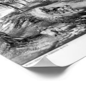 Eine Zuhause auf der Mississippi-Printmedien Poster (Ecke)