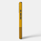 eine Zuhause, goldbraune abstrakte moderne Kunst Case-Mate iPhone Hülle (Rückseite / Links)