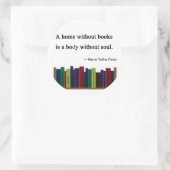 Eine Zuhause ohne Buchaufkleber (Tasche)