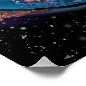 Eine Zuhause Share klug Poster (Ecke)