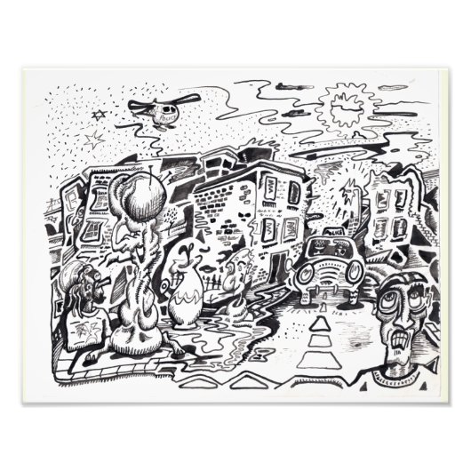 Eine Zuhause zum Spazierengehen Fotodruck (Vorne)