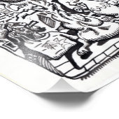 Eine Zuhause zum Spazierengehen Fotodruck (Ecke)