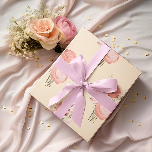 Eine Zukunft voller Liebe Hochzeit Geschenkpapier