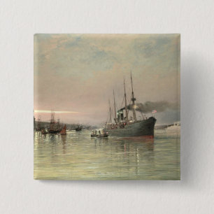 Eine Zwischenlage und anderes Verschiffen vor der Button