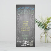 Einelkarte zur Einschulung (Stehend Vorderseite)