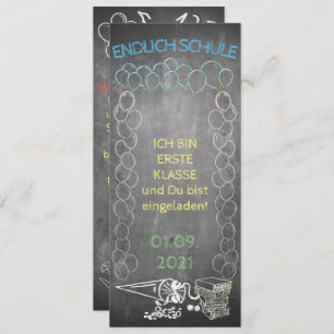 Einelkarte zur Einschulung