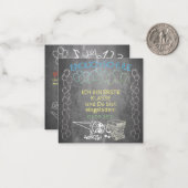 Einelkarte zur Einschulung Mitteilungskarte (Vorderseite/Rückseite Beispiel)