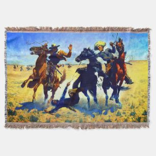 Einem Kameraden helfen Frederic Remington 1890 Decke