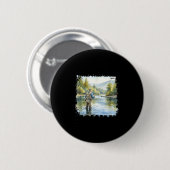 Einen alten Mann unterschätzen, der in den 70ern a Button (Vorne & Hinten)