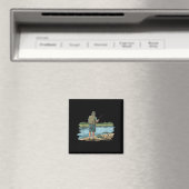 Einen alten Mann unterschätzen, der in den 80ern a Magnet (In Situ (Geschirrspüler))