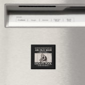 Einen alten Mann unterschätzen, der in den Siebzig Magnet (In Situ (Geschirrspüler))