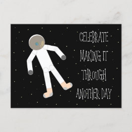 Einen anderen Tag hinter sich lassen - Nod Notes Postkarte