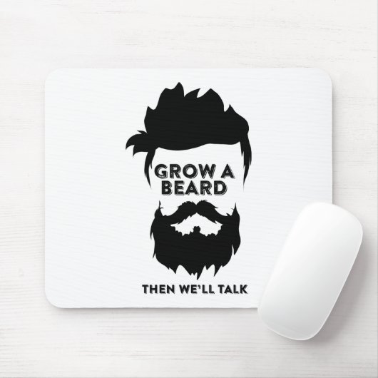 Einen Bart wachsen lassen, dann reden wir Mousepad (Mit Mouse)