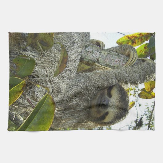 Einen Baum hinauf Geschirrtuch (Horizontal)