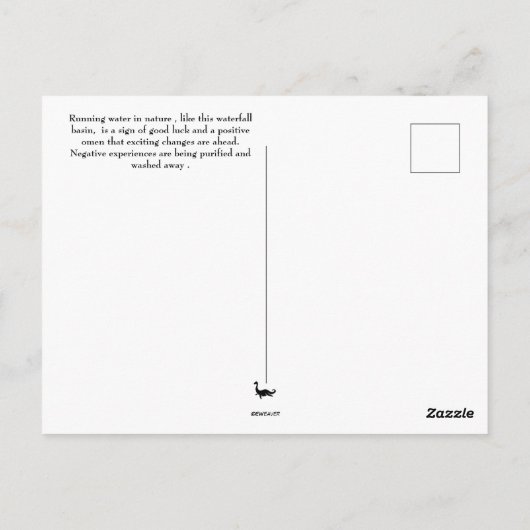 Einen Begrüßungstablett machen Postkarte (Rückseite)