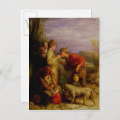 Einen Biss geben Postkarte (Vorne/Hinten)