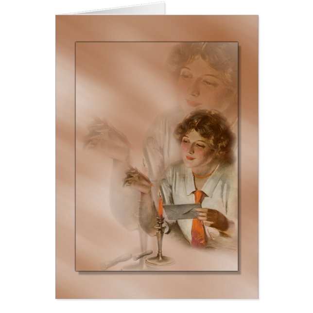 Einen Brief, mit Liebe schreiben (Vorne)