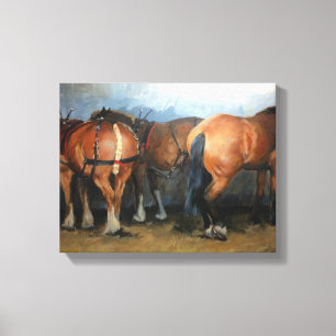 Einen Bruch nehmen - Chertsey Show 2012 Leinwanddruck