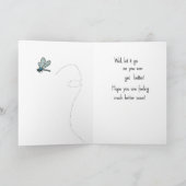 Einen Bug gut bekommen Karte (Innenseite)