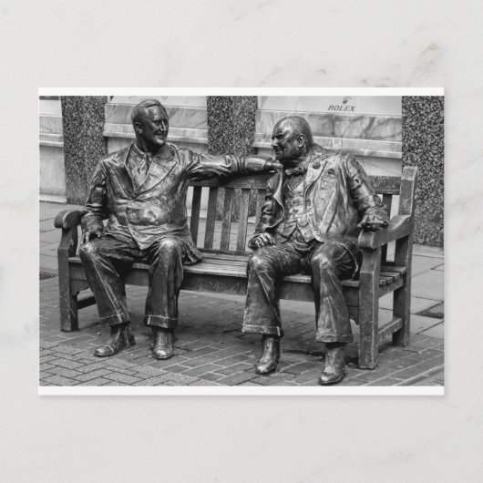 Einen Chat haben. Postkarte (Vorderseite)