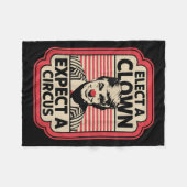 Einen Clown wählen, von dem erwartet wird, dass ei Fleecedecke (Vorderseite (Horizontal))